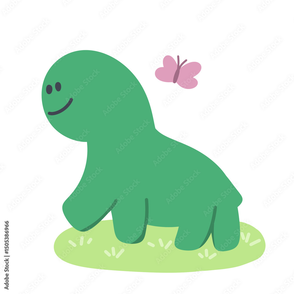 Obraz premium Dinosaur characters 