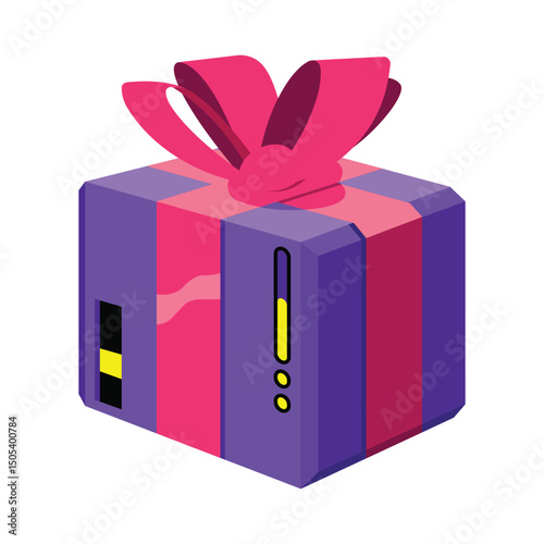 Vr Box Vector style icon. Eps 10 file