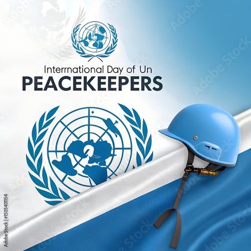 international Day of United Nations Peacekeepers post design 