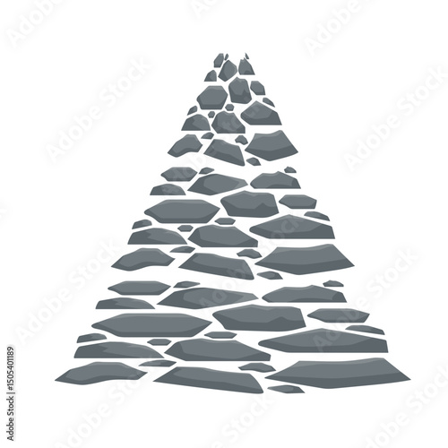 Stone Pathway Illustration