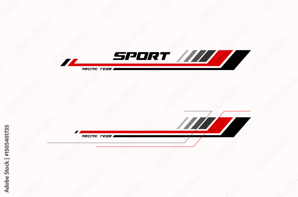 Fototapeta premium racing development stripe