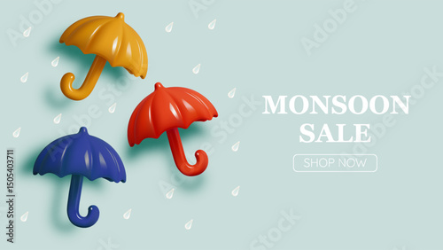 Monsoon season banner sale