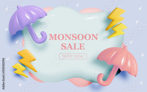 Monsoon season banner sale
