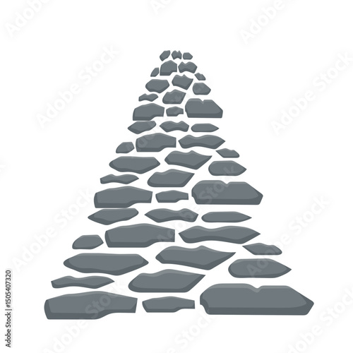 Stone Pathway Illustration