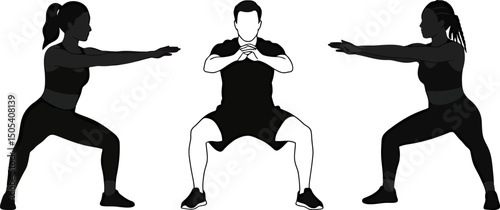 Effective Fitness Workout Squat Variations for Legs and Glutes