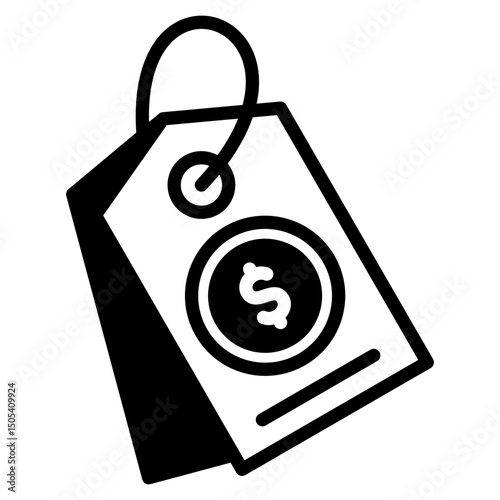 Price Label outline mixed icon