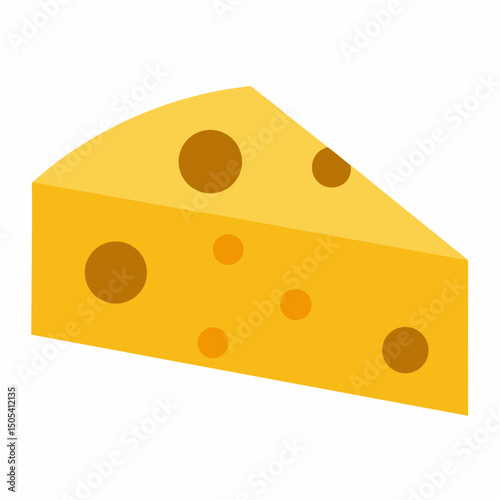 cheese isolated on white