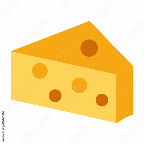 cheese isolated on white
