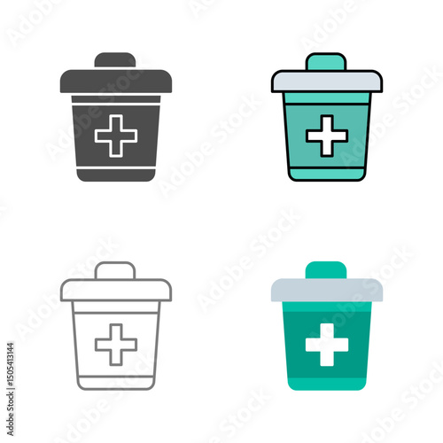 Dustbin Vector Icon