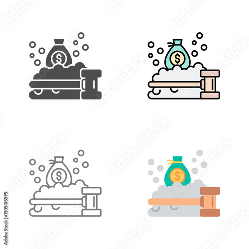 Money Laundering Vector Icon