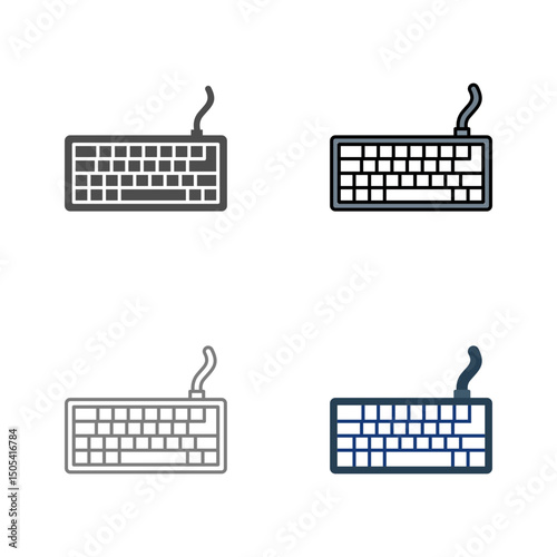 Keyboard Vector Icon