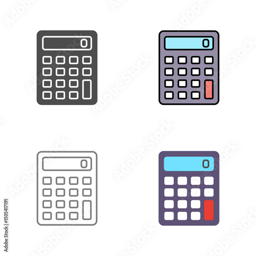 Calculator Vector Icon
