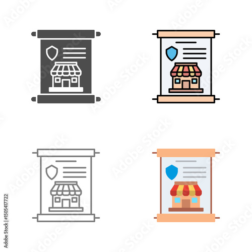 Policy Vector Icon
