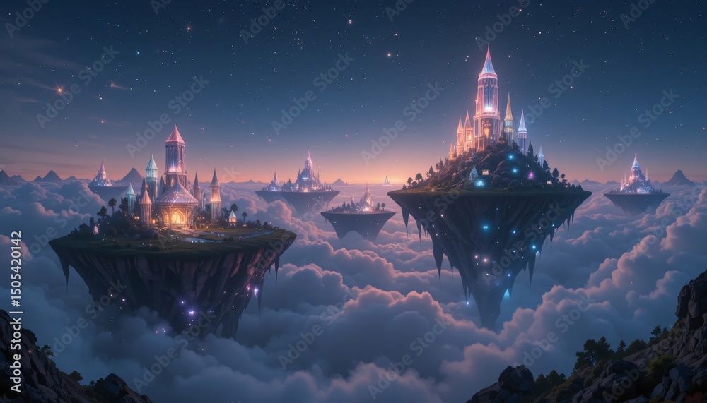 Fototapeta premium Night view