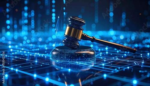 Digital Justice Gavel. (1)