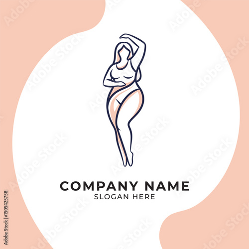 plus size model logo