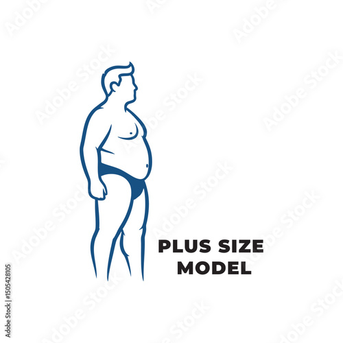 plus size model logo