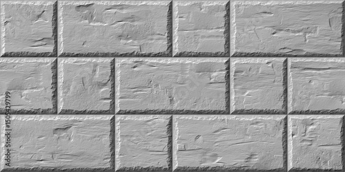 Fototapeta Naklejka Na Ścianę i Meble -  3d mould ceramic tiles art. Digital home decorative art wall tiles design background. Dark gray and light gray combination. Embossed tiles. Ceramic Wall tiles 3d Punch Design.
