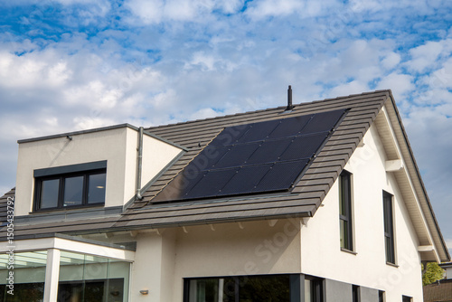 Einfamilienhaus mit Photovoltaikanlage