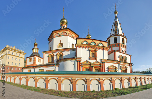 Russia, Epiphany Cathedral  Orthodox cathedral in Irkutsk, in the Irkutsk Eparchy of the Russian Orthodox Church.