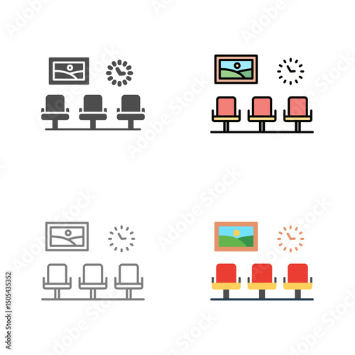 Seats Vector Icon