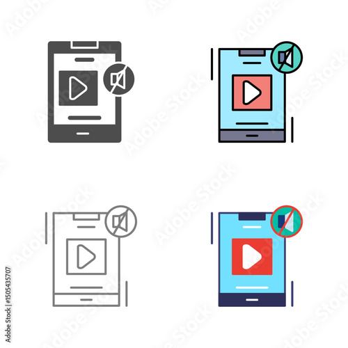 Mute Vector Icon