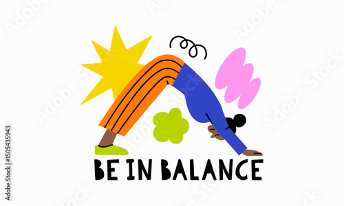 Vector collection with woman who are engaged in different activities for health. Cute illustration of people doing physical exercises. Lifestyle for mental and physical wellness