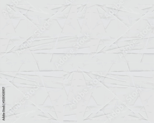 Texture of crumpled papers background. Vector illustration