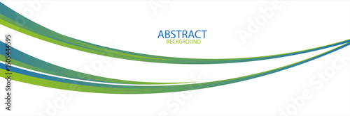  Vector blue line background curve element with white space for text and message design, overlapping layers, vector