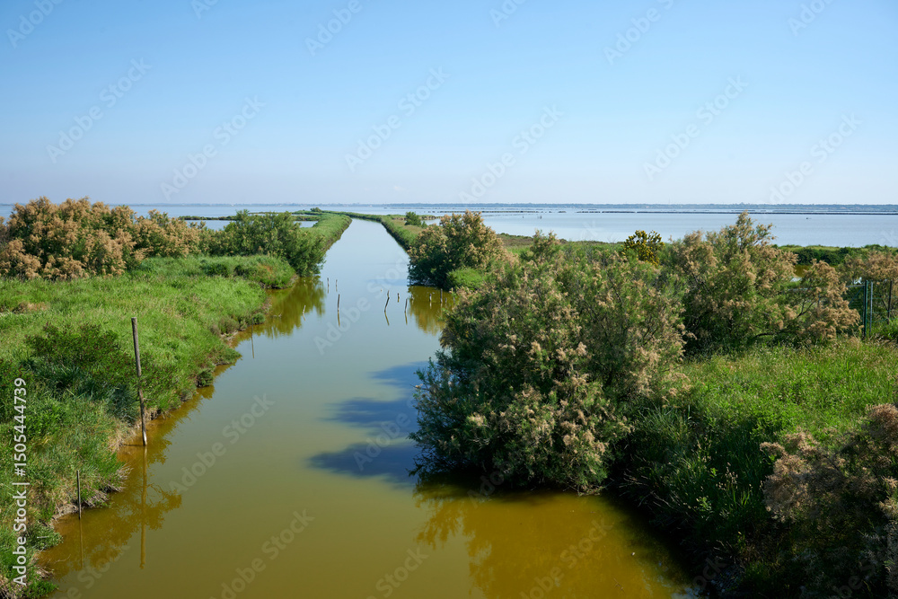 Fototapeta premium valli di comacchio
