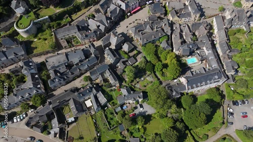 Rochefort-en-Terre town in Brittany is one of the most beautiful villages in France