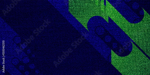 Blue Technology Business Pattern Background