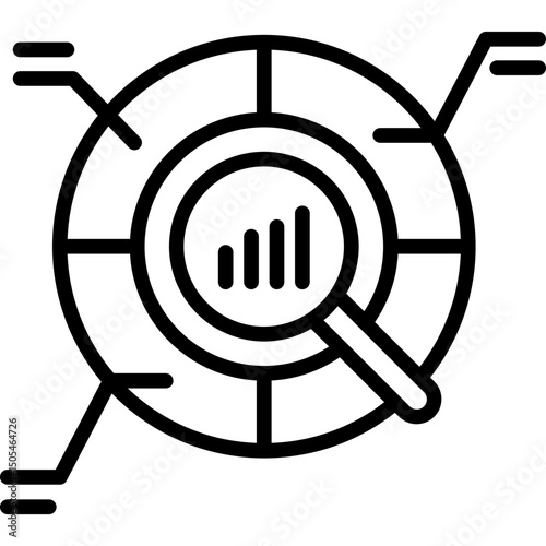 Predictive Analytics line icon
