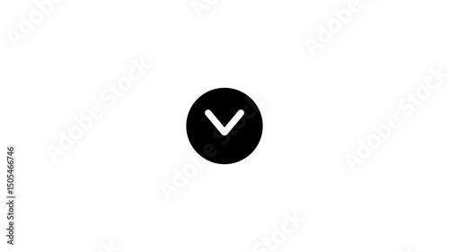 Animated Line Next Icon, right and left buttons icon on background