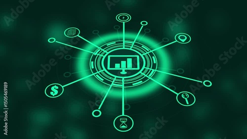 business growth technology concept