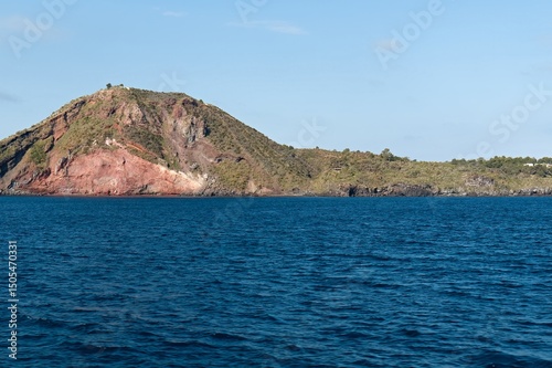 Vulcanello volcano on Vulcano island located in the Tyrrhenian Sea. Aeolian (Lipari) Islands. Italy. Europe.