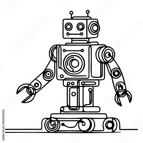  Robot Outline