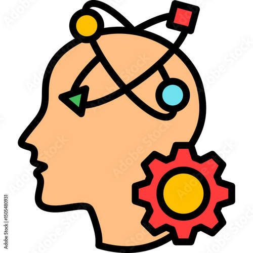 Adaptability lineal color icon