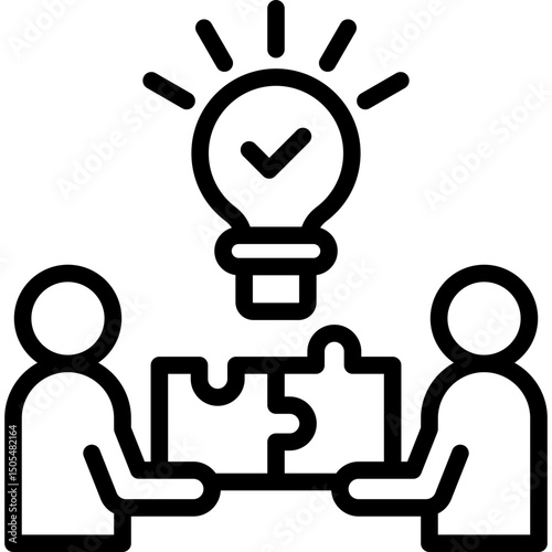 Collaborative Idea Icon