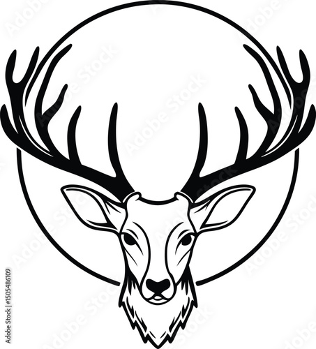 head of a deer