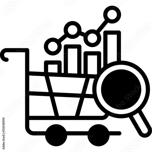 Market Trend mixed icon