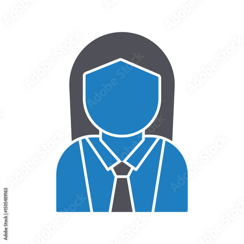 Legal counsel :Vector Icon which can easily modify or edit