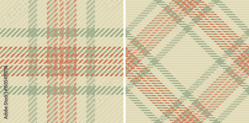 Elegant pastel plaid patterns, perfect for textile design, fashion, or website backgrounds.  These versatile, seamless textures offer a soft, sophisticated aesthetic with a timeless appeal.