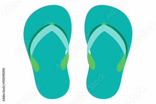 flip flops vector