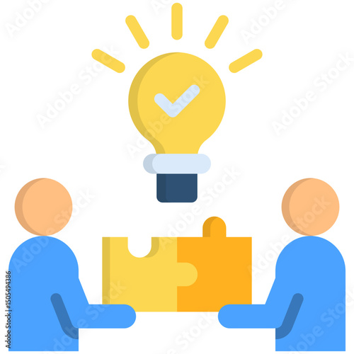 Collaborative Idea Icon