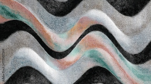 Mesmerizing Wave Pattern Artwork for Design Projects