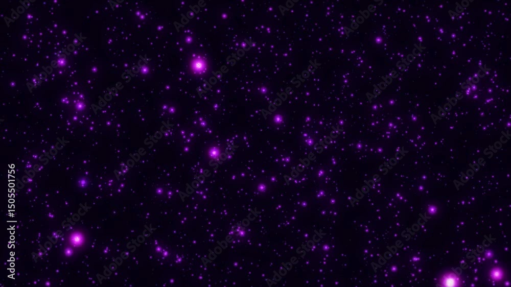 Explore a stunning purple galaxy filled with twinkling stars and cosmic wonders that evoke awe and curiosity about the universe at nighttime.