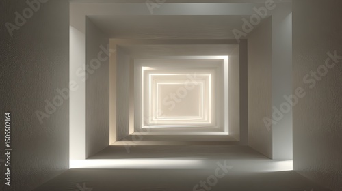 Claustrophobic White Room with Closing Walls - Anesstazi_75439 photo