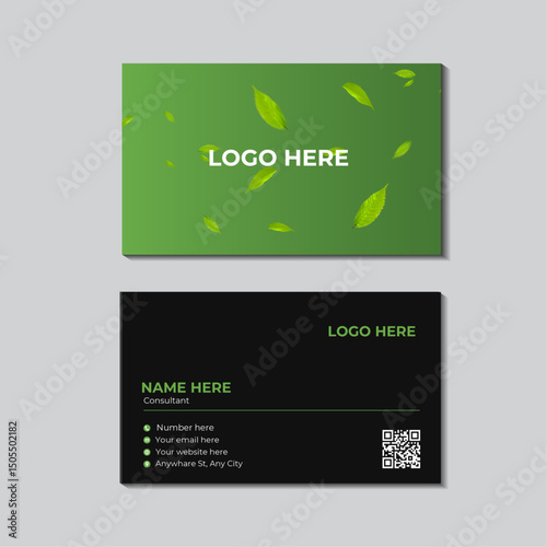 Modern Simple Business Card Template 