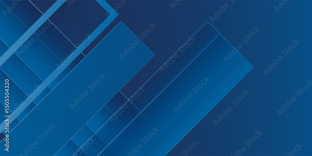 Obraz premium modern blue abstract background with elegant simple
